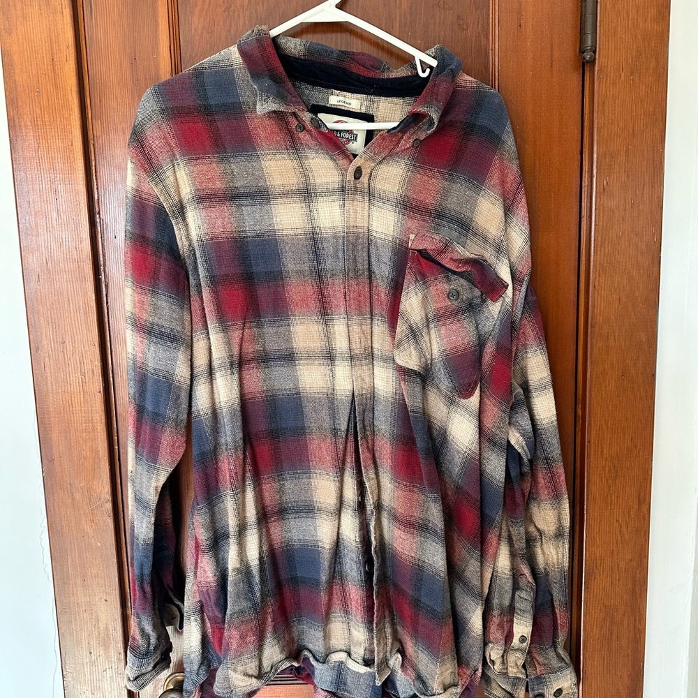 Heavy weight flannel shirt